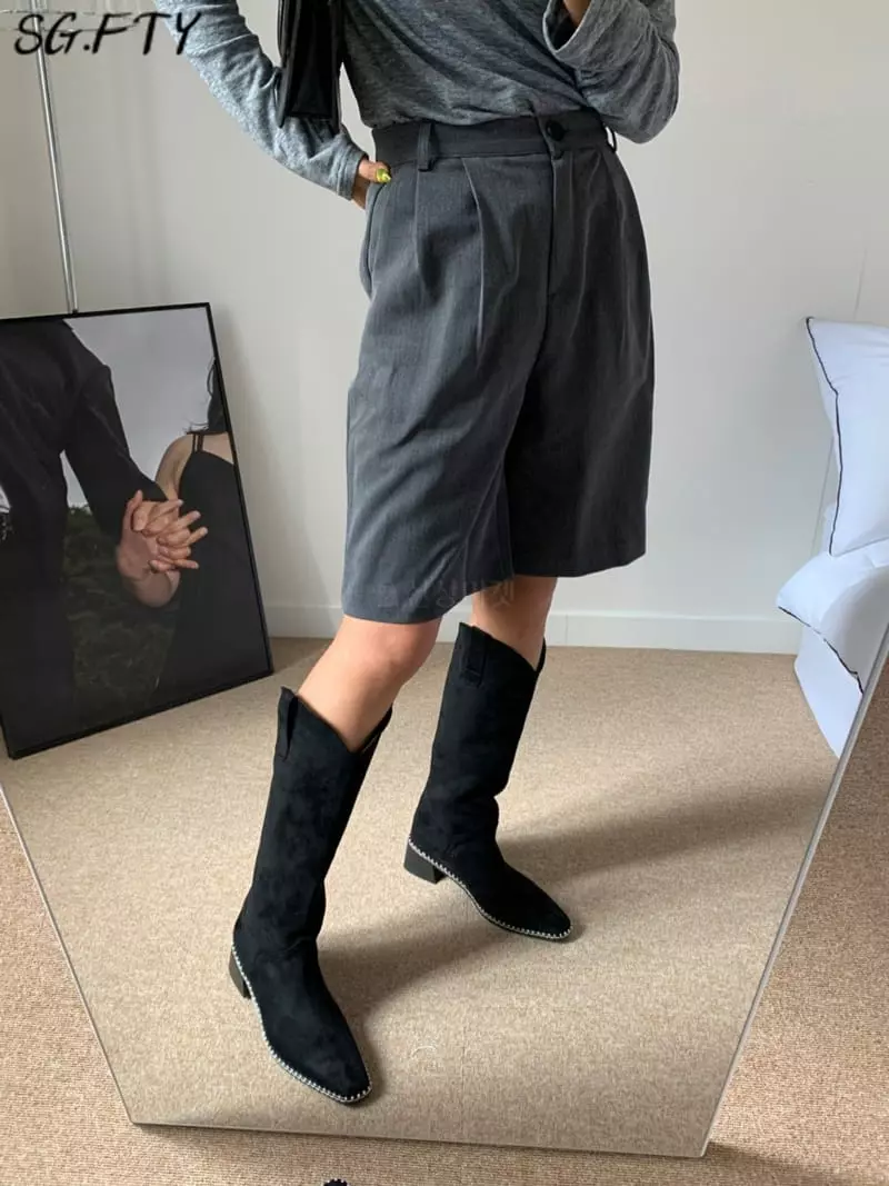 Onandon - Korean Women Fashion - #womensfashion - 5732 Boots - 3