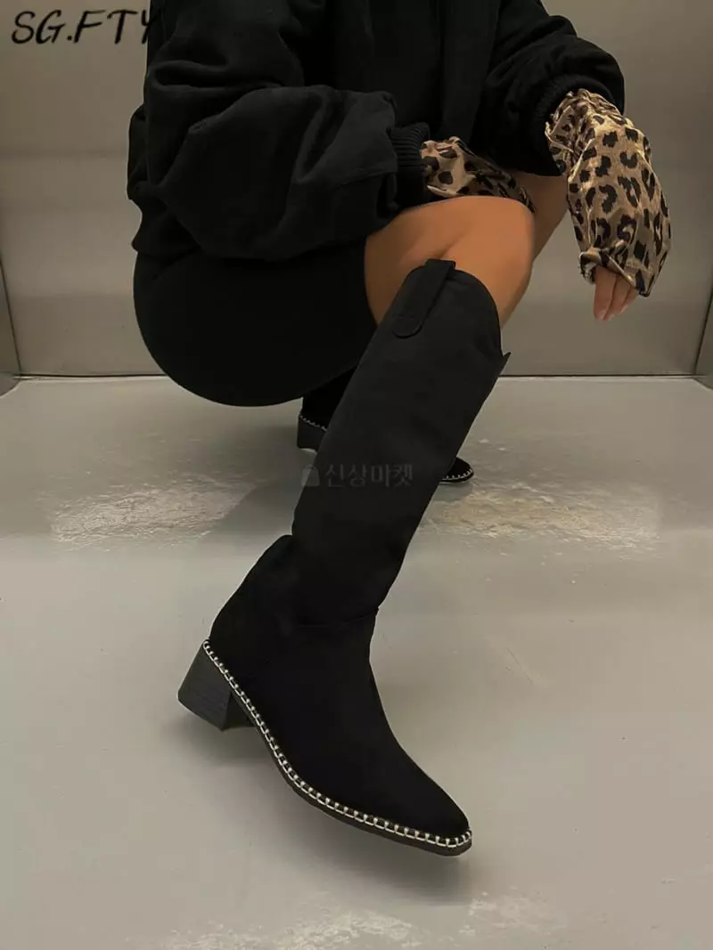 Onandon - Korean Women Fashion - #womensfashion - 5732 Boots - 5