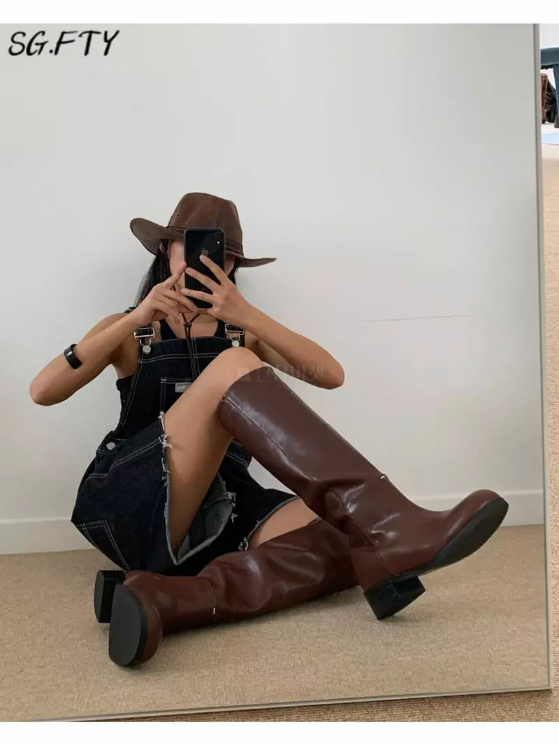 Onandon - Korean Women Fashion - #womensfashion - 5725 Boots - 2