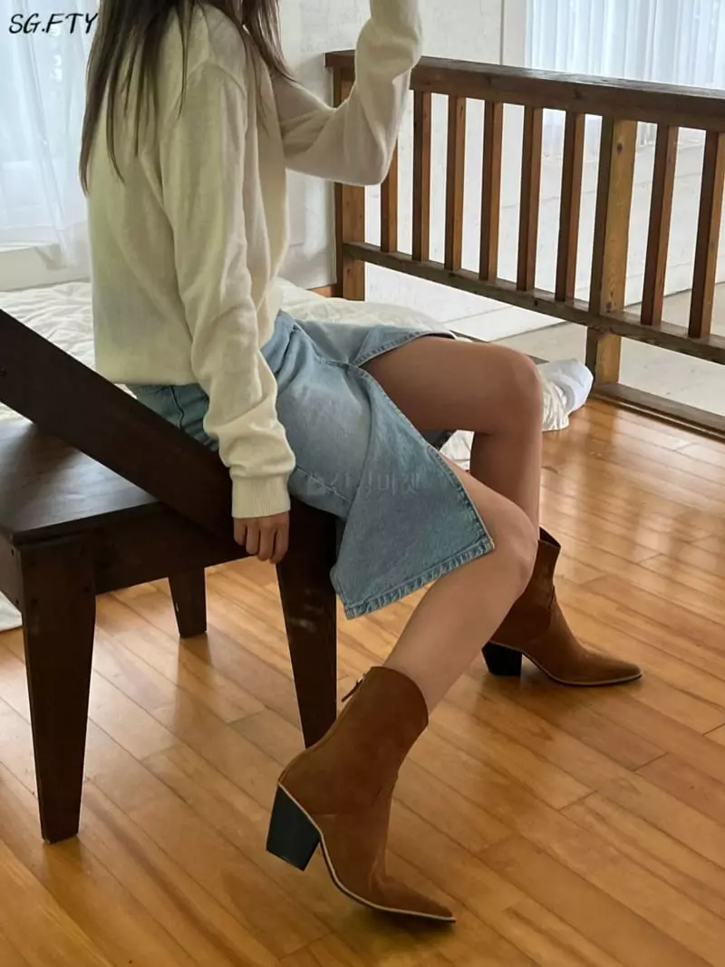 Onandon - Korean Women Fashion - #womensfashion - 221 Boots - 3