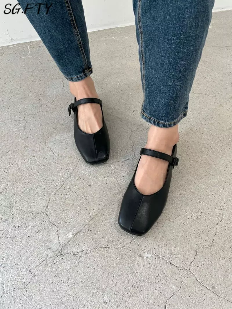 Onandon - Korean Women Fashion - #momslook - 2103 Merry Jane Heel - 4
