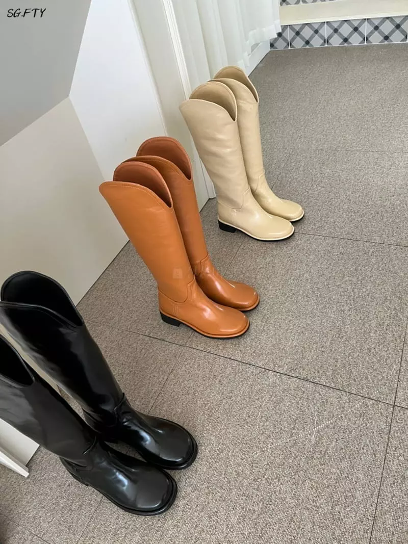 Onandon - Korean Women Fashion - #womensfashion - 93008 Boots - 12
