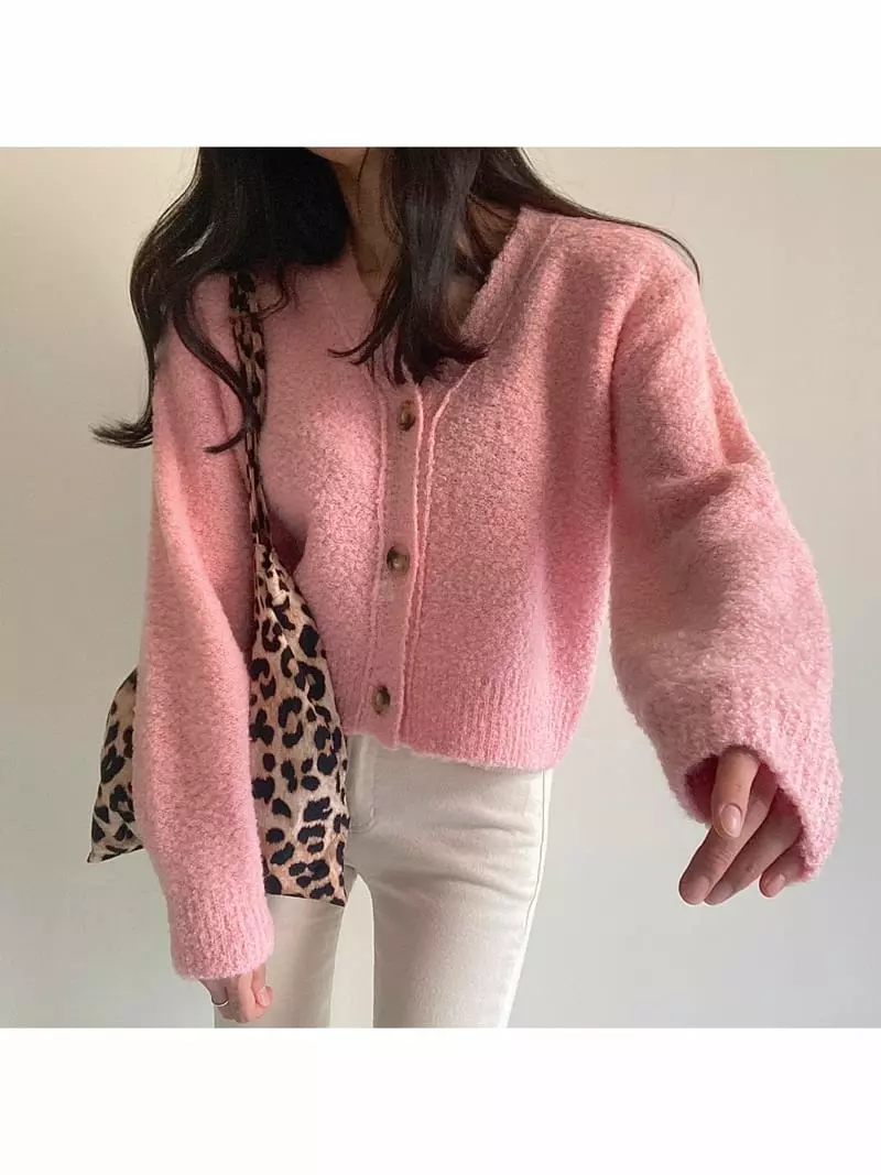 Ondo - Korean Women Fashion - #momslook - Bookle Cardigan - 3