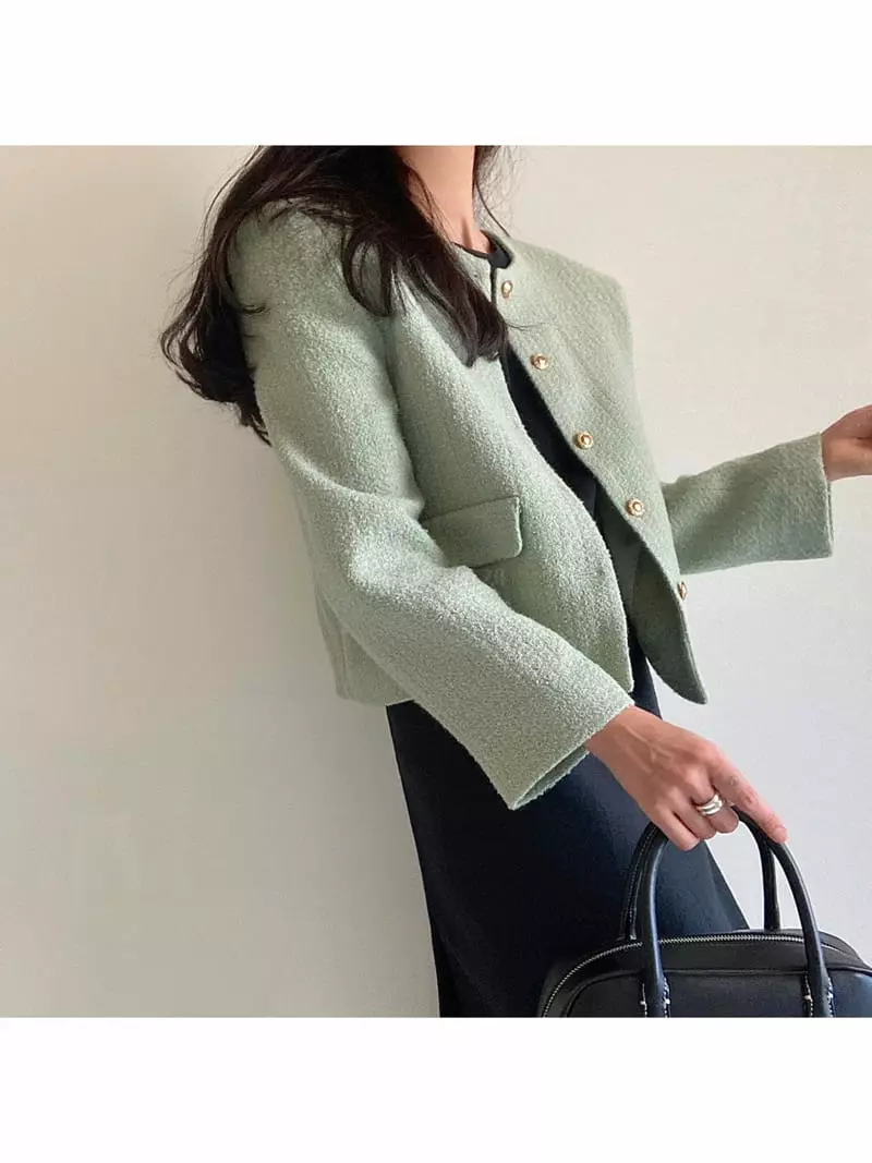 Ondo - Korean Women Fashion - #momslook - Mureng Jacket - 5
