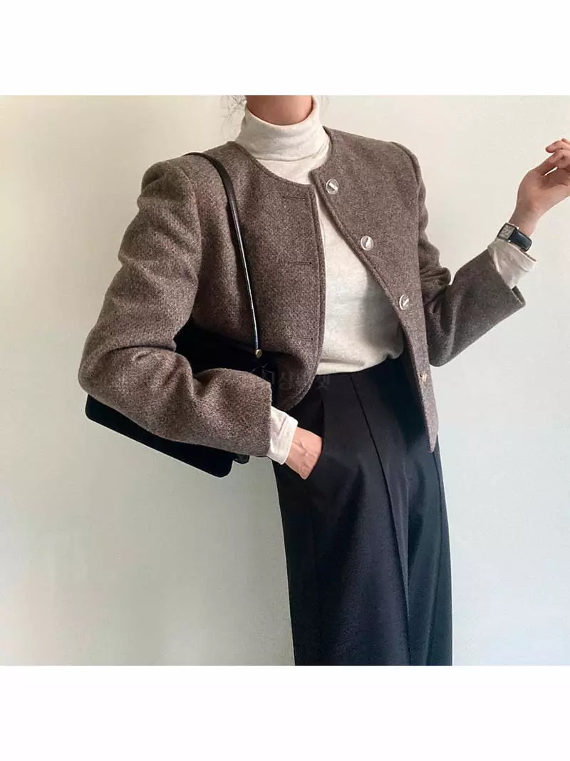 Ondo - Korean Women Fashion - #womensfashion - Basic Jacket - 4