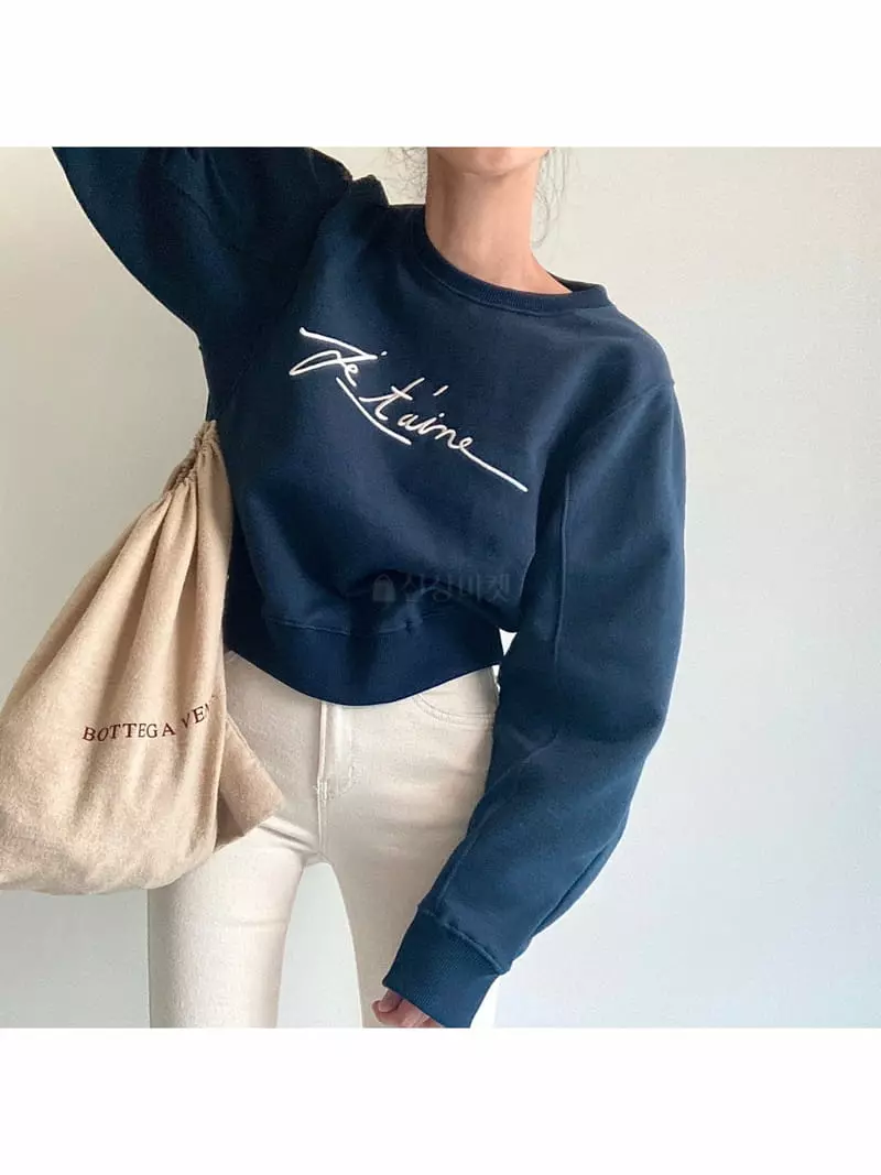 Ondo - Korean Women Fashion - #momslook - Ju Ttem Sweatshirt