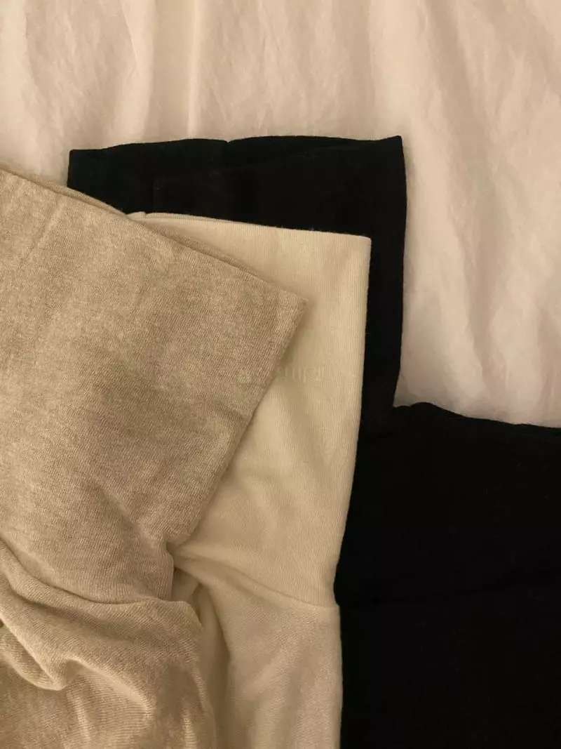 Ondo - Korean Women Fashion - #momslook - Angora Turtleneck Tee - 6