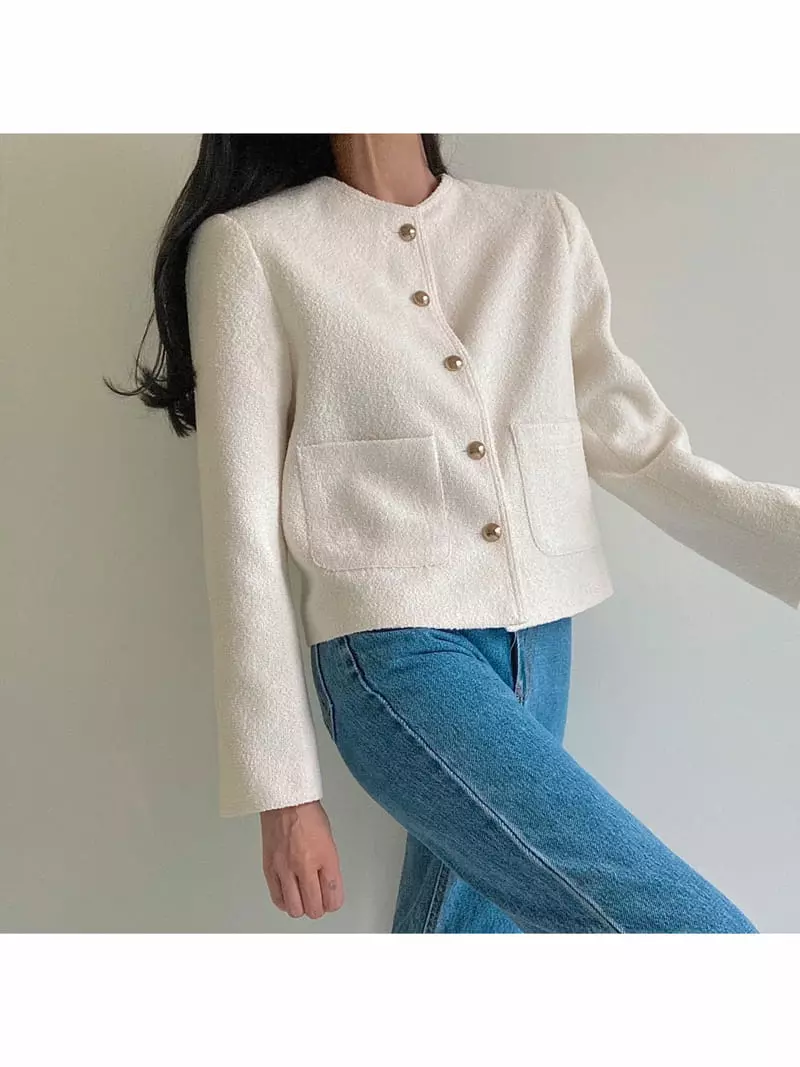 Ondo - Korean Women Fashion - #momslook - Merry Jacket - 2