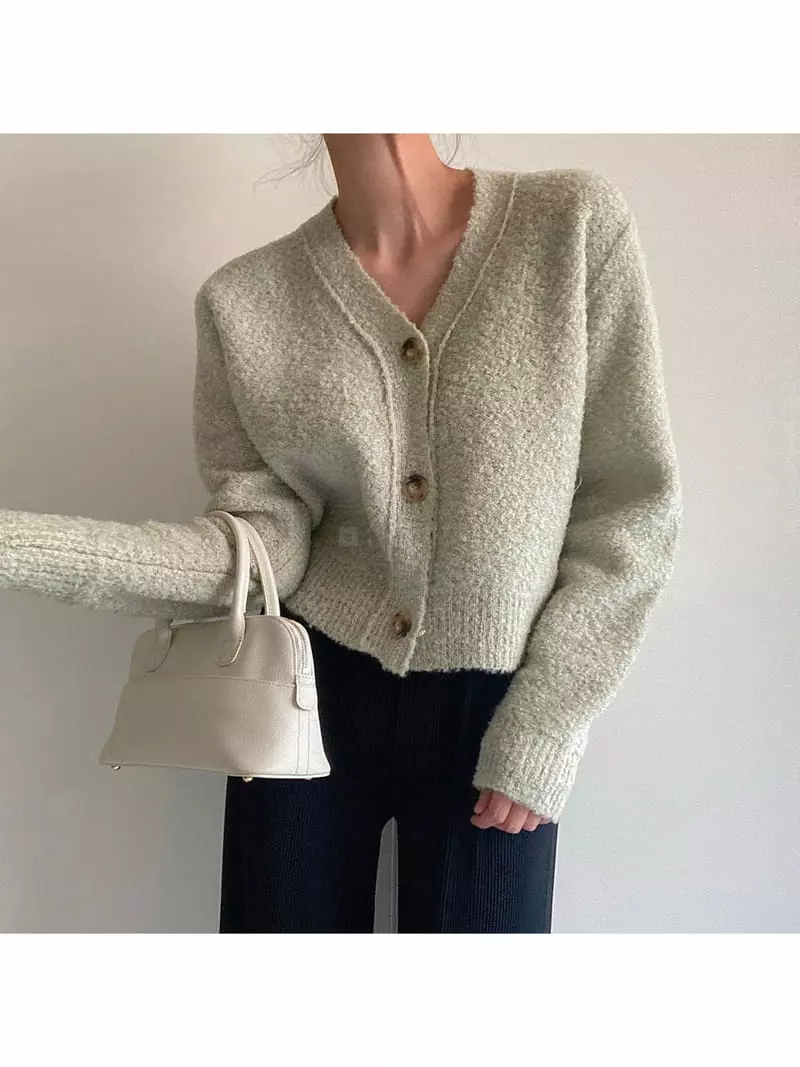 Ondo - Korean Women Fashion - #romanticstyle - Bookle Cardigan - 9