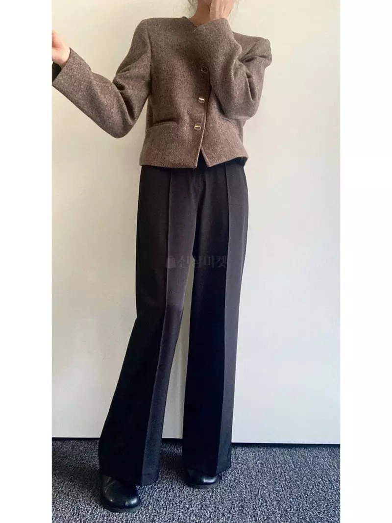 Ondo - Korean Women Fashion - #shopsmall - Pintuck Pants - 4