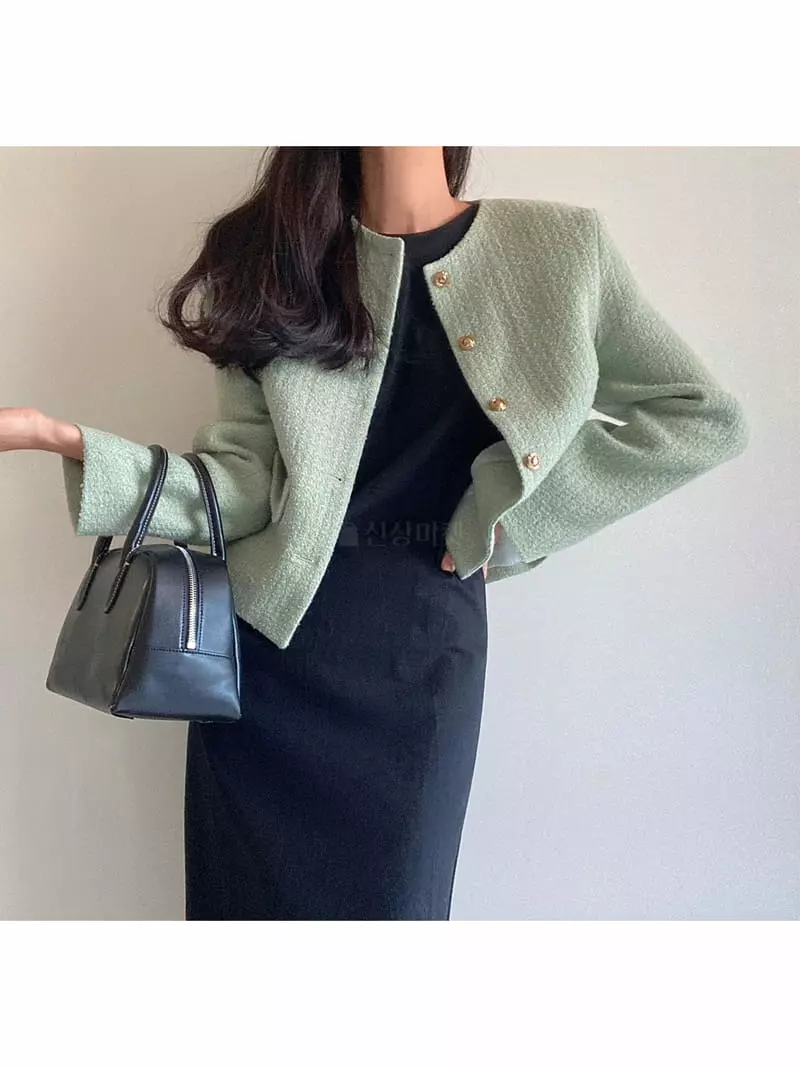 Ondo - Korean Women Fashion - #momslook - Mureng Jacket - 4