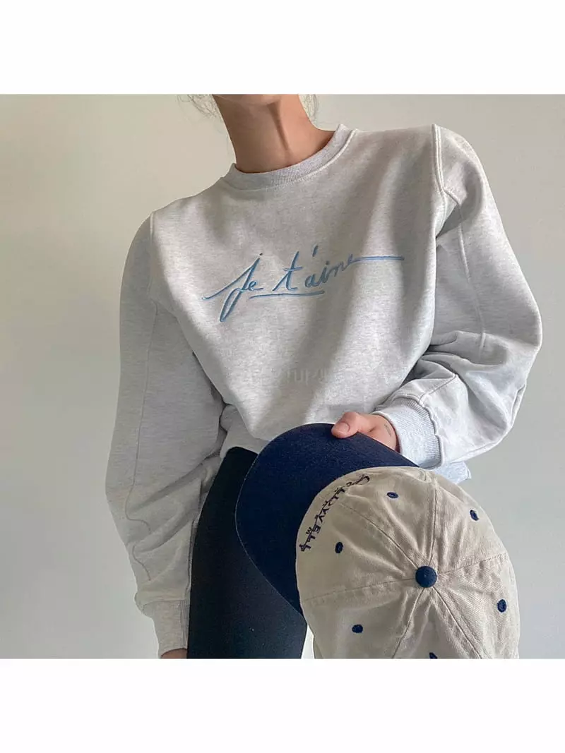 Ondo - Korean Women Fashion - #momslook - Ju Ttem Sweatshirt - 4