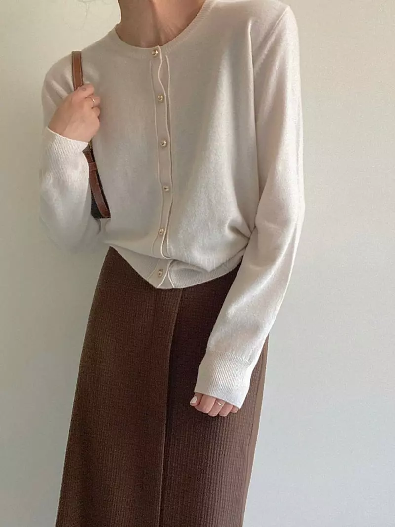 Ondo - Korean Women Fashion - #momslook - Cash Cardigan - 4
