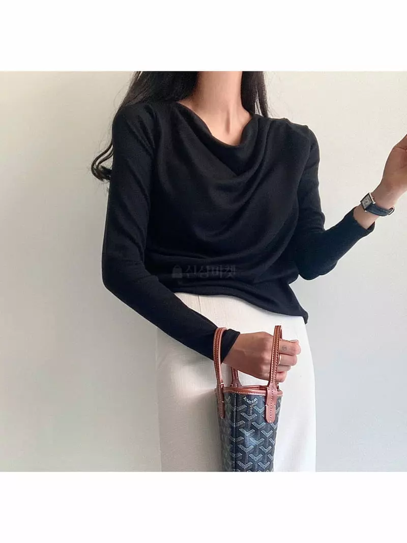 Ondo - Korean Women Fashion - #womensfashion - Shirring Tee - 2