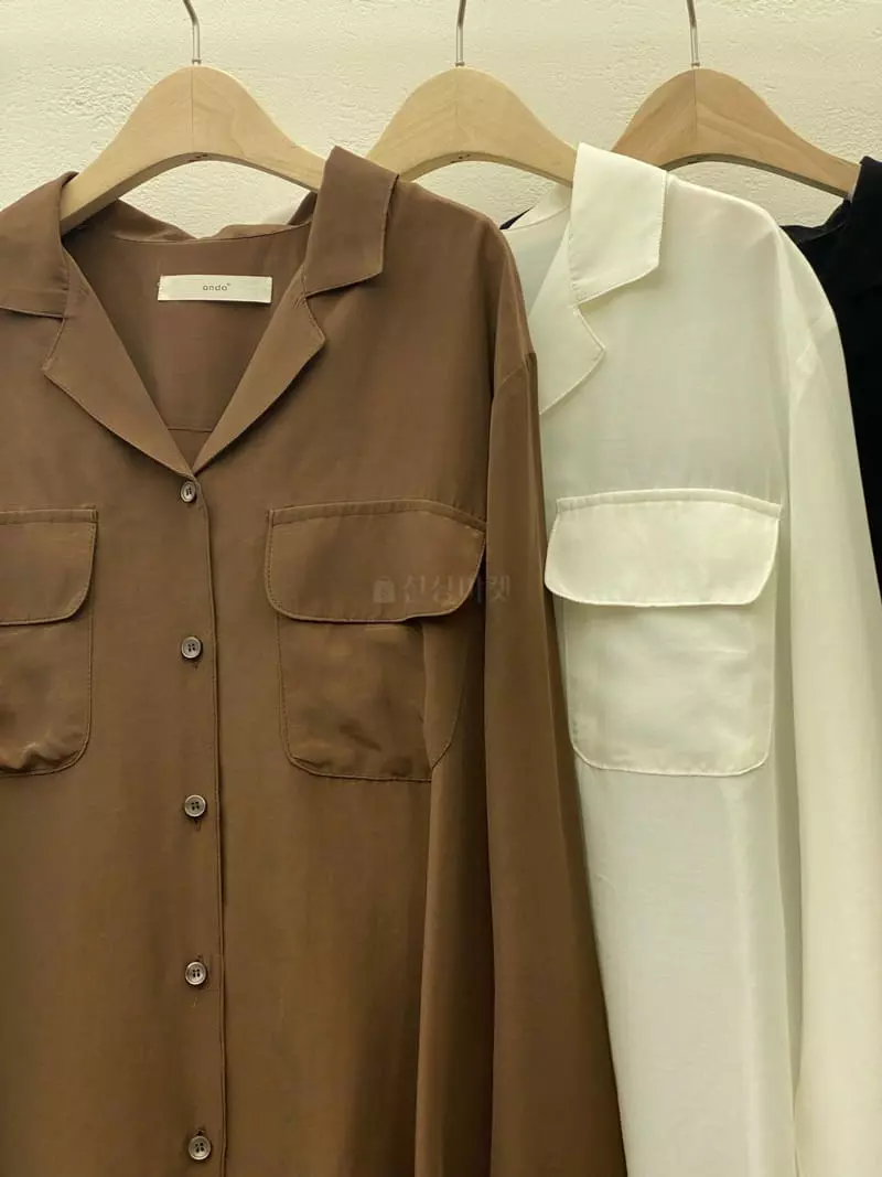 Ondo - Korean Women Fashion - #womensfashion - Slik Shirt - 3