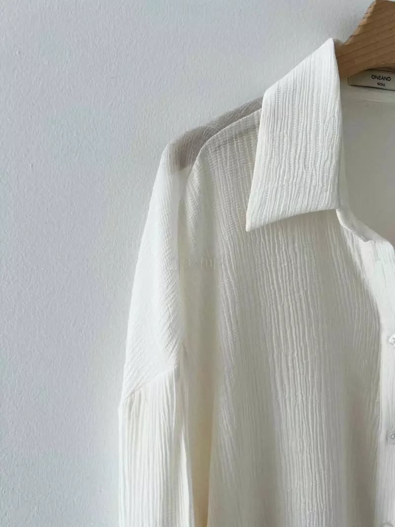 Oneand - Korean Women Fashion - #momslook - Silhouette Blouse - 3