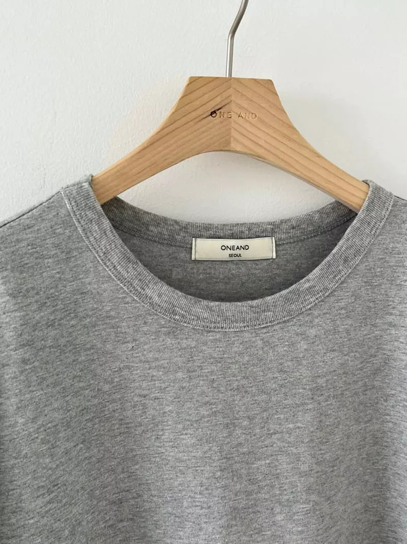 Oneand - Korean Women Fashion - #momslook - Mori Round Tee - 11