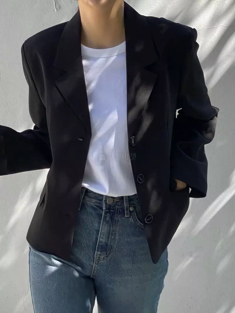 Oneand - Korean Women Fashion - #momslook - Mori Round Tee - 5
