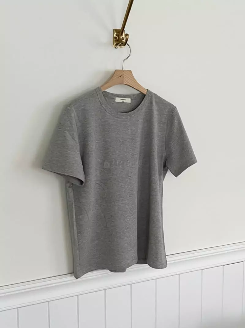 Oneand - Korean Women Fashion - #momslook - Mori Round Tee - 7