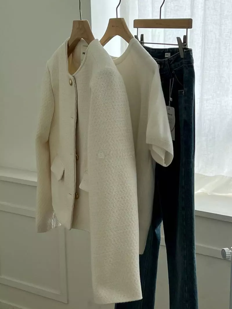 Oneand - Korean Women Fashion - #momslook - Merci Jacket - 7