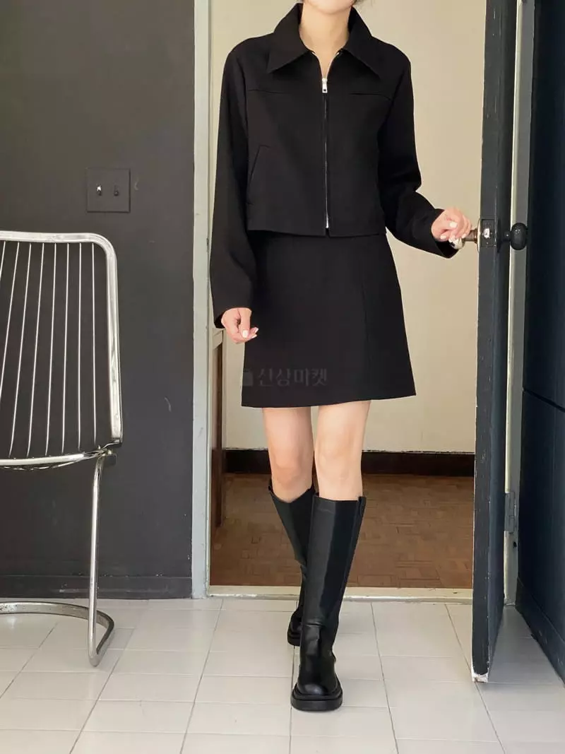 Oneand - Korean Women Fashion - #momslook - Marco Skirt - 5