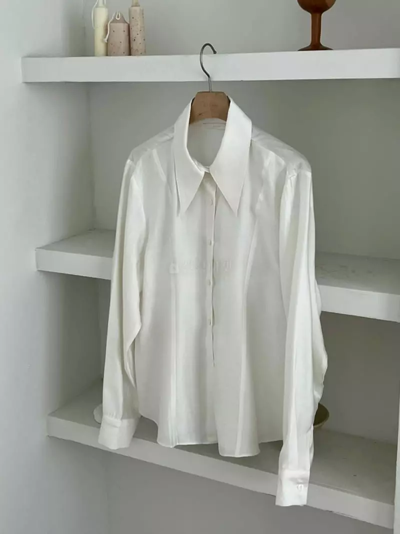 Oneand - Korean Women Fashion - #momslook - Dry Blouse - 2