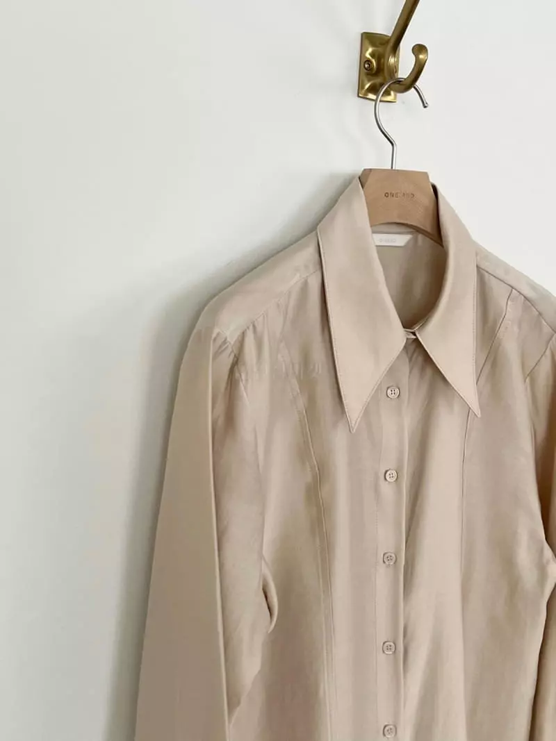 Oneand - Korean Women Fashion - #momslook - Dry Blouse - 7