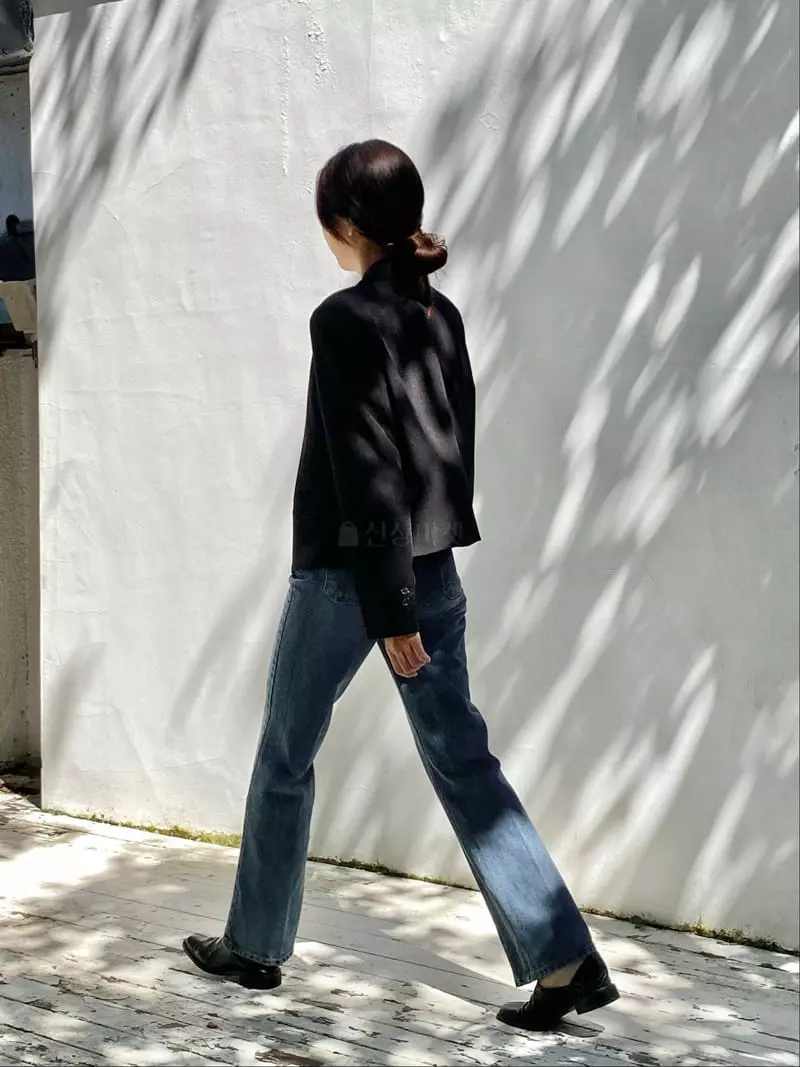 Oneand - Korean Women Fashion - #momslook - 320 Blue Jeans - 5