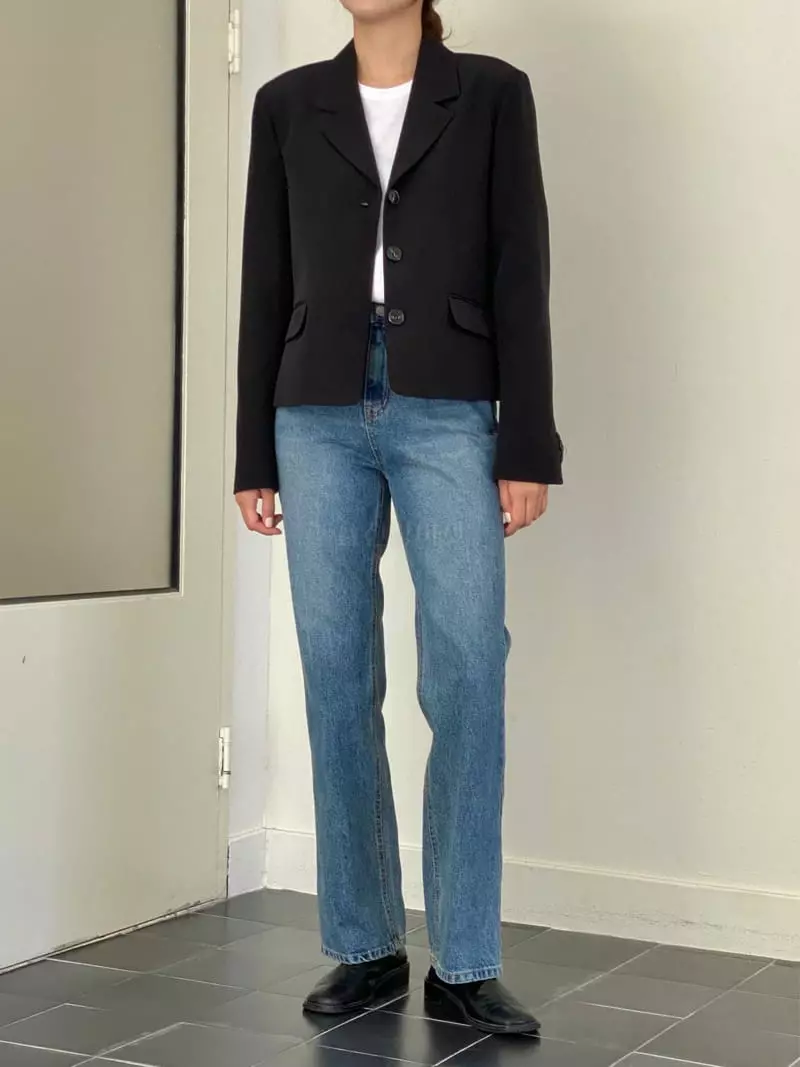 Oneand - Korean Women Fashion - #momslook - 320 Blue Jeans - 6