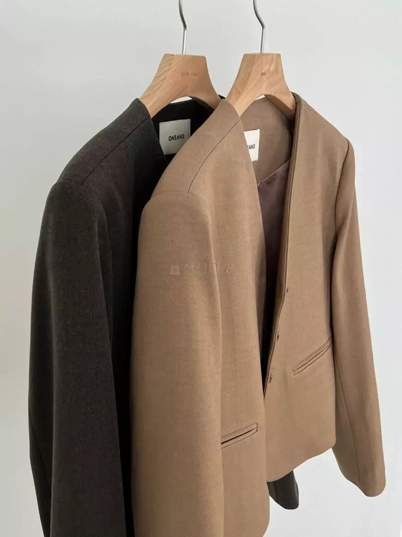 Oneand - Korean Women Fashion - #momslook - Awesome Jacket - 6
