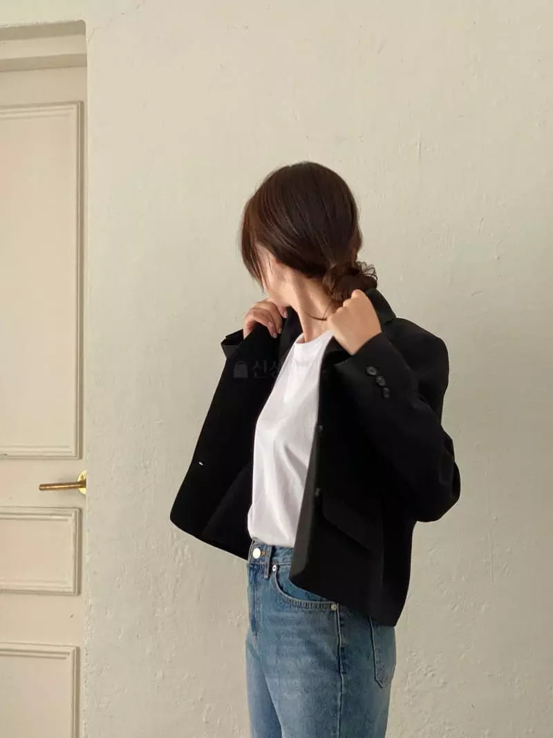 Oneand - Korean Women Fashion - #pursuepretty - Flat Jacket - 5