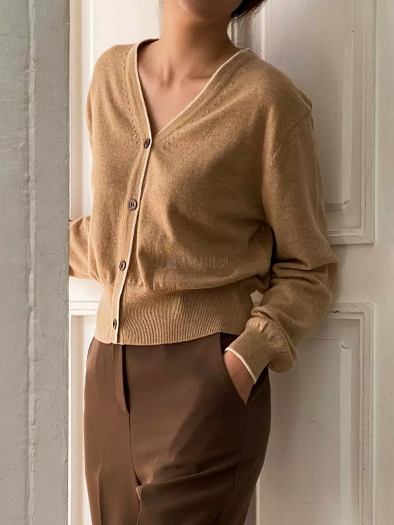 Oneand - Korean Women Fashion - #restrostyle - Cash Color Cardigan - 3