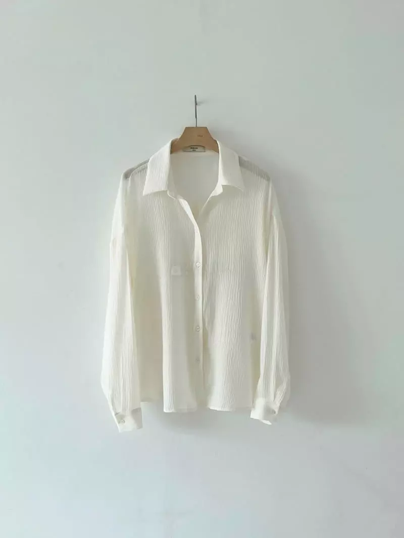 Oneand - Korean Women Fashion - #womensfashion - Silhouette Blouse - 2
