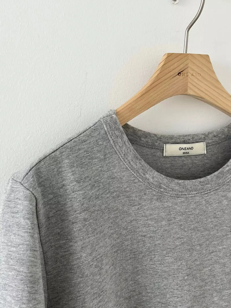 Oneand - Korean Women Fashion - #womensfashion - Mori Round Tee - 10