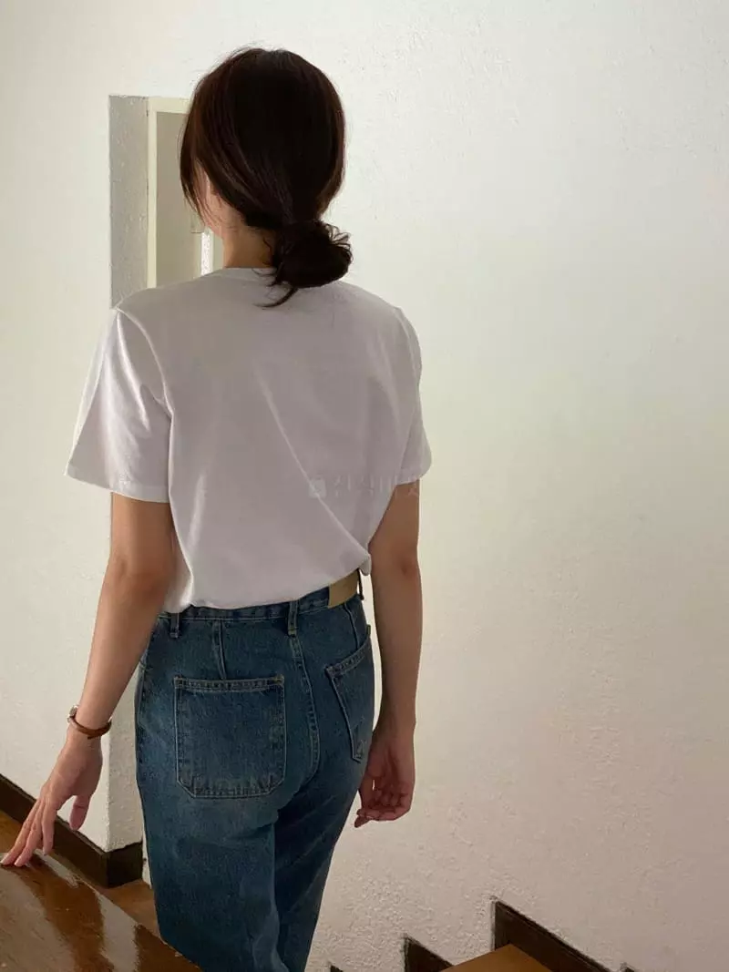 Oneand - Korean Women Fashion - #womensfashion - Mori Round Tee - 2