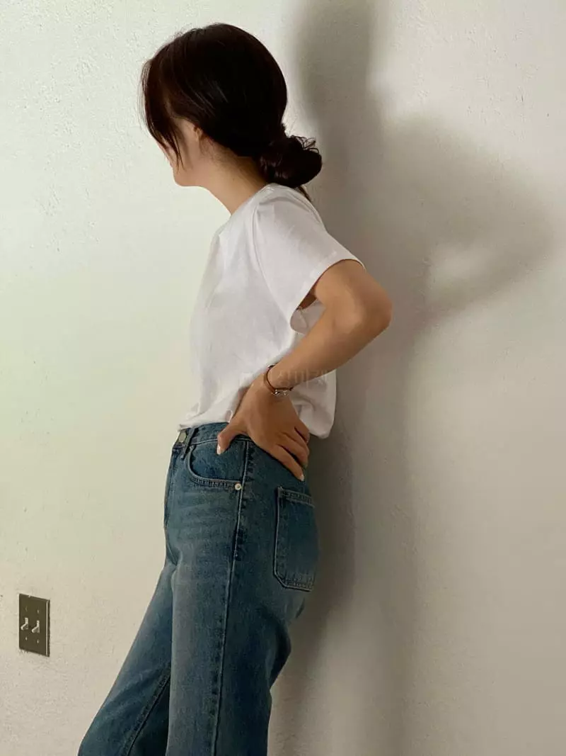 Oneand - Korean Women Fashion - #momslook - Mori Round Tee - 4
