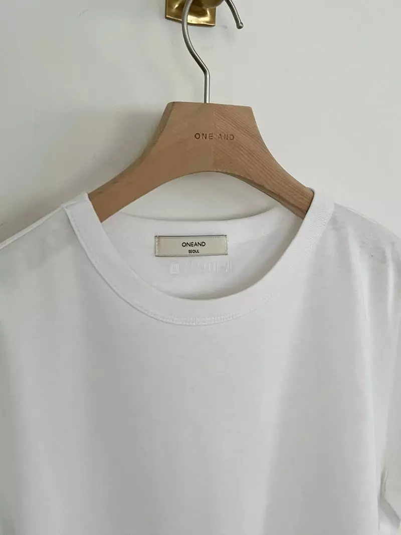 Oneand - Korean Women Fashion - #womensfashion - Mori Round Tee - 6