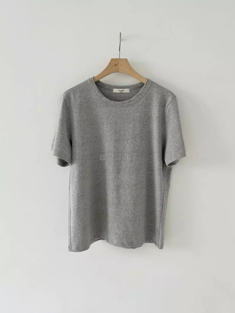 Oneand - Korean Women Fashion - #womensfashion - Mori Round Tee - 8