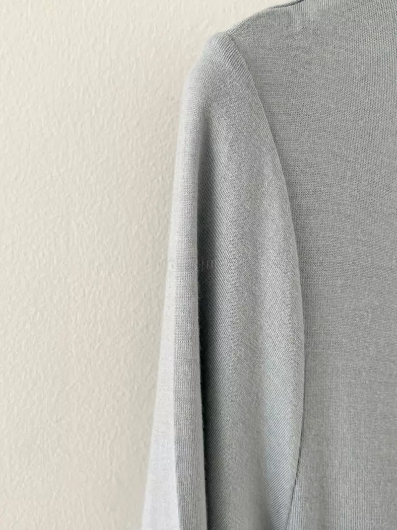 Oneand - Korean Women Fashion - #womensfashion - Modal Half Turtleneck Tee - 3