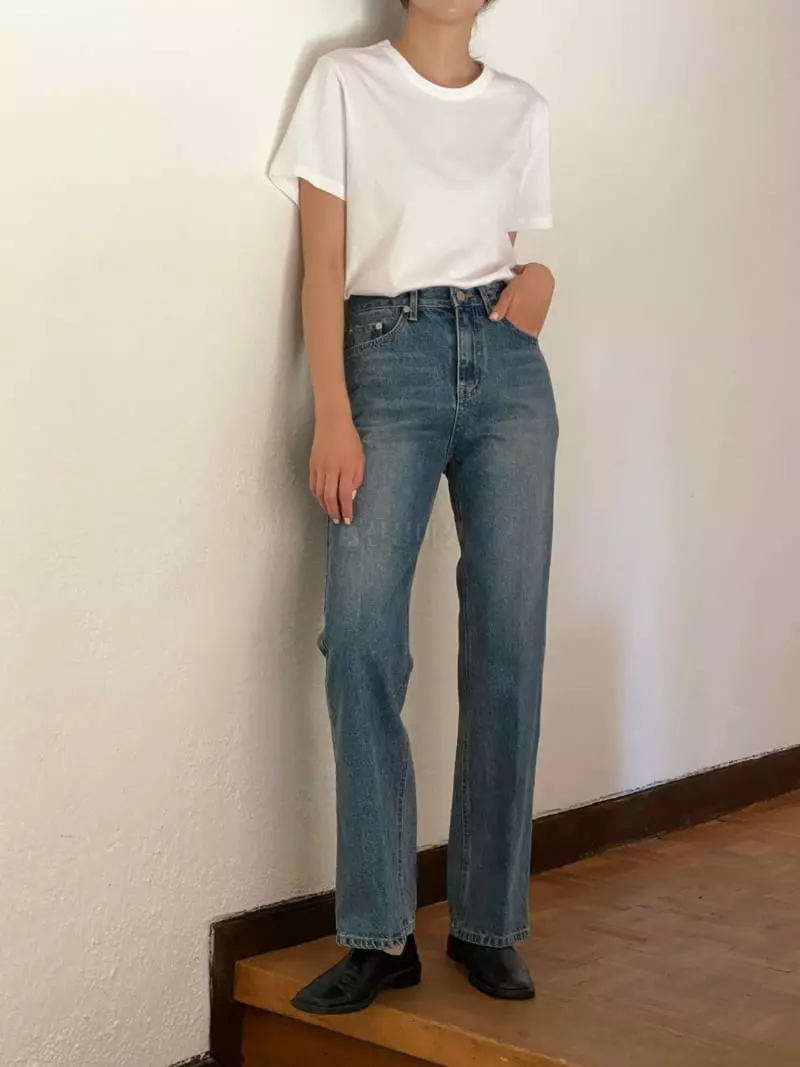 Oneand - Korean Women Fashion - #womensfashion - 320 Blue Jeans