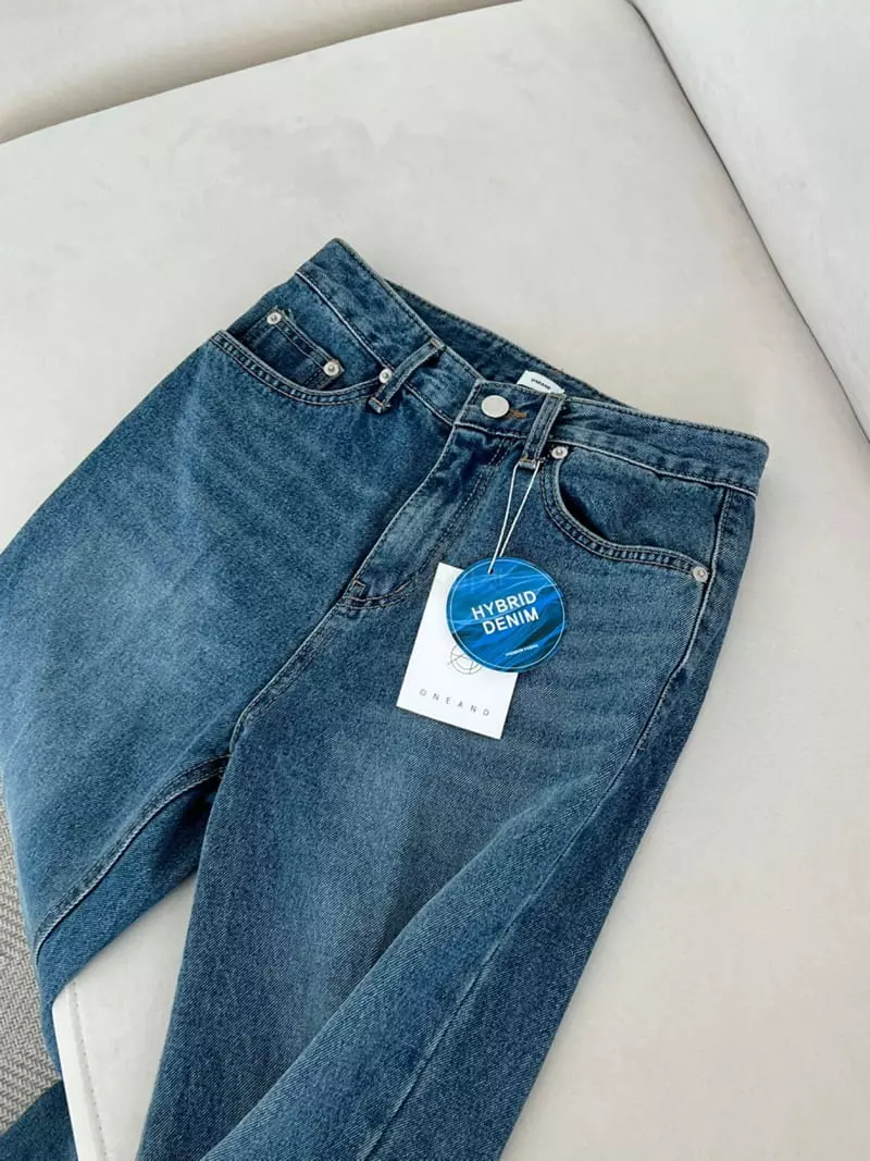 Oneand - Korean Women Fashion - #womensfashion - 320 Blue Jeans - 7