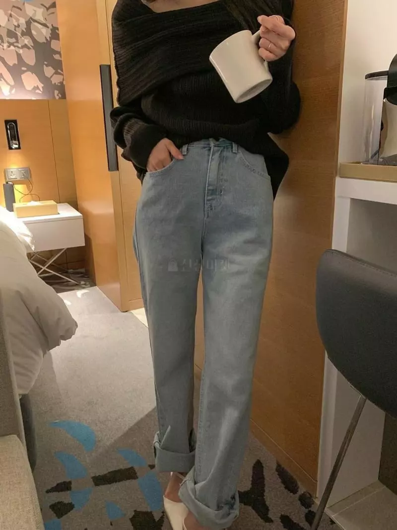 Oneway - Korean Women Fashion - #momslook - Yuri Off Knit Tee - 7