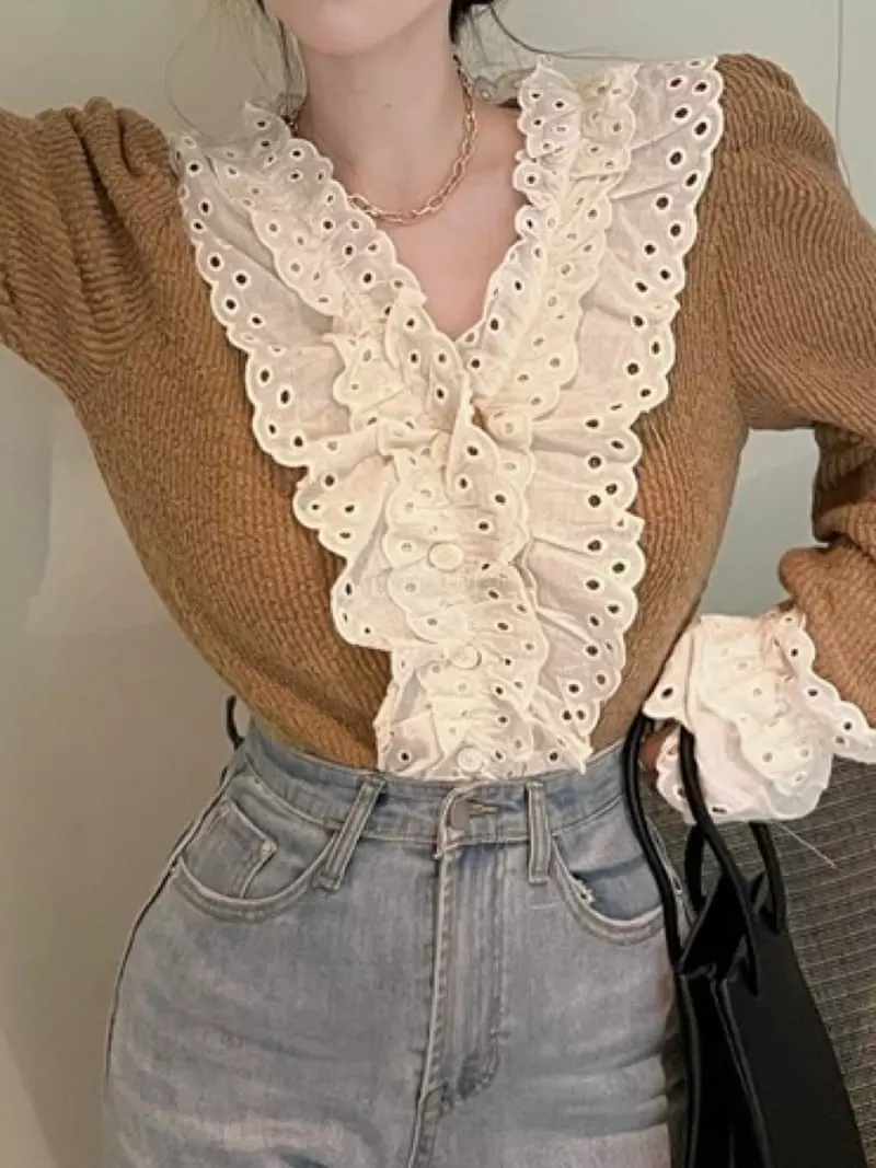 Oneway - Korean Women Fashion - #momslook - Bubble Rib Tee - 3