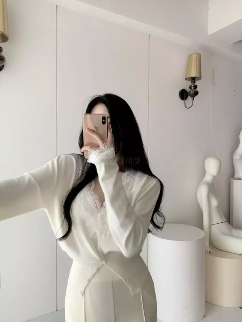Oneway - Korean Women Fashion - #momslook - Lace Cardigan - 11