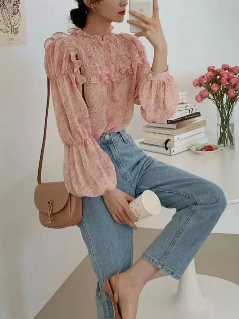 Oneway - Korean Women Fashion - #momslook - Daisy Blouse
