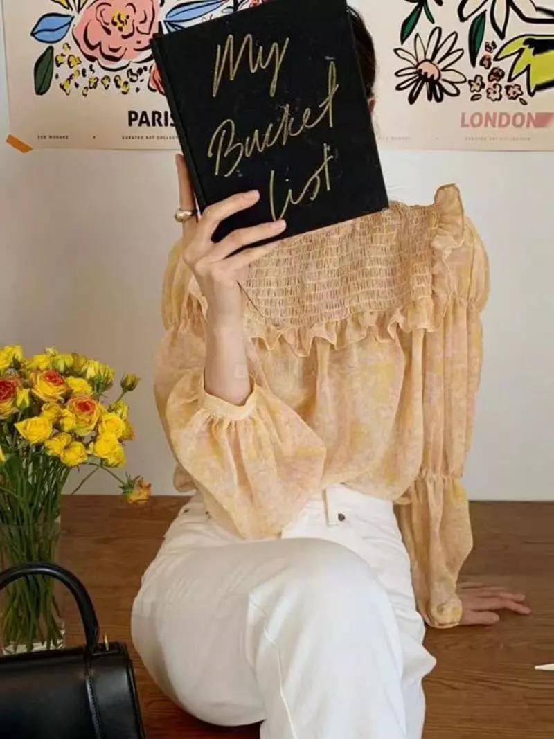 Oneway - Korean Women Fashion - #momslook - Daisy Blouse - 3