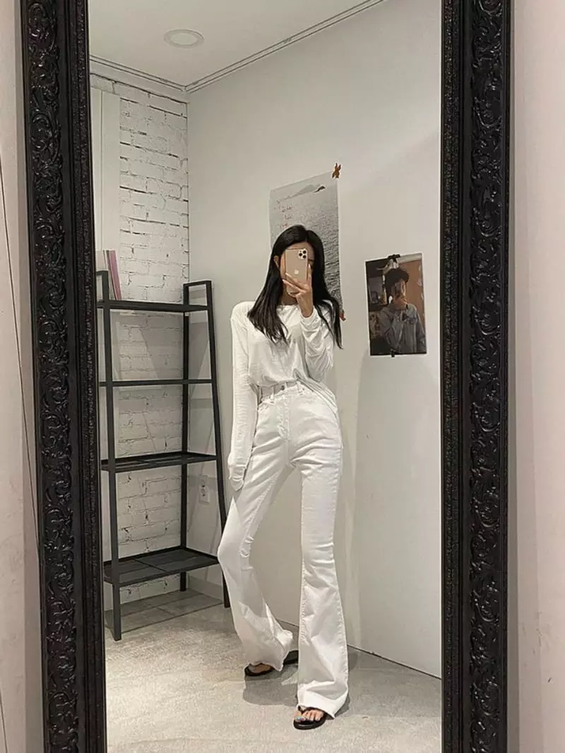 Oneway - Korean Women Fashion - #vintagekidsstyle - Chadle Yoni Tee - 4