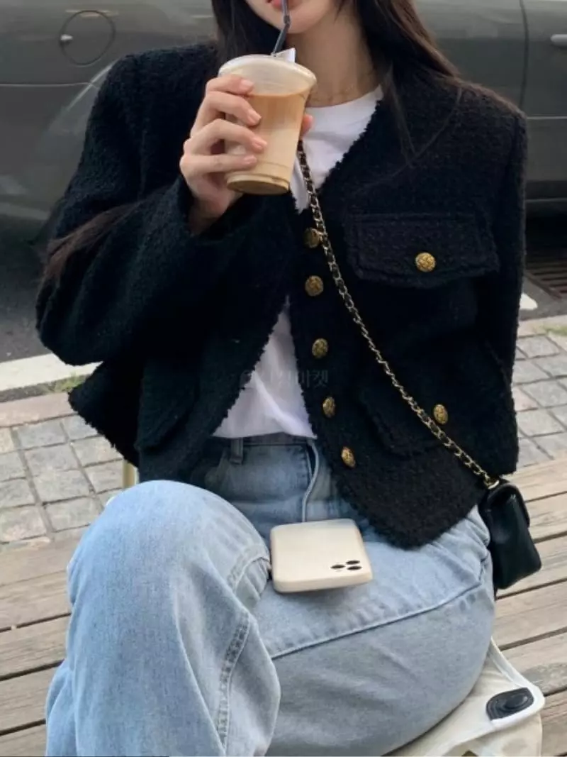 Oneway - Korean Women Fashion - #thelittlethings - Shasha Twid Jacket - 3