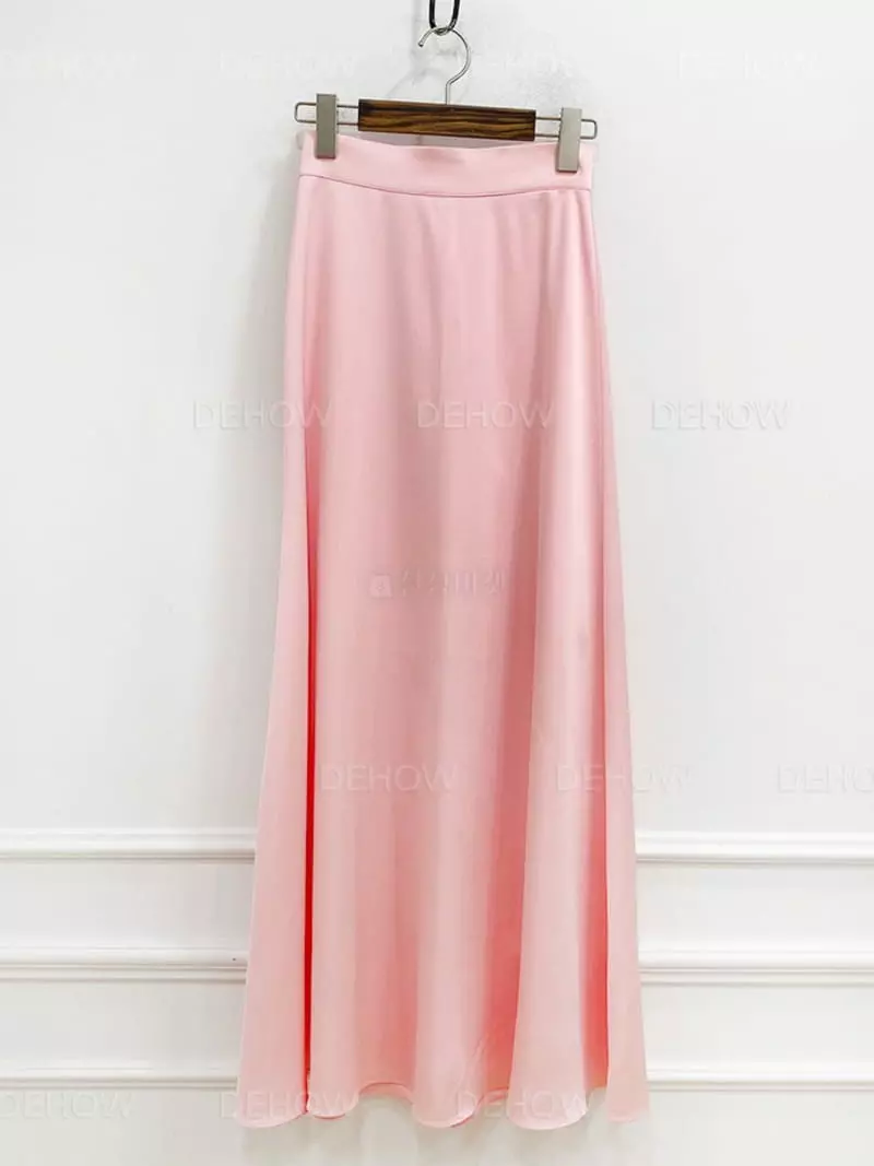 Oneway - Korean Women Fashion - #womensfashion - Satin Banding Skirt - 8