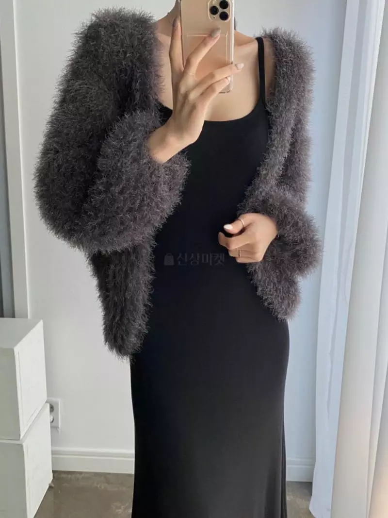 Oneway - Korean Women Fashion - #womensfashion - Macaroon Knit Cardigan - 6